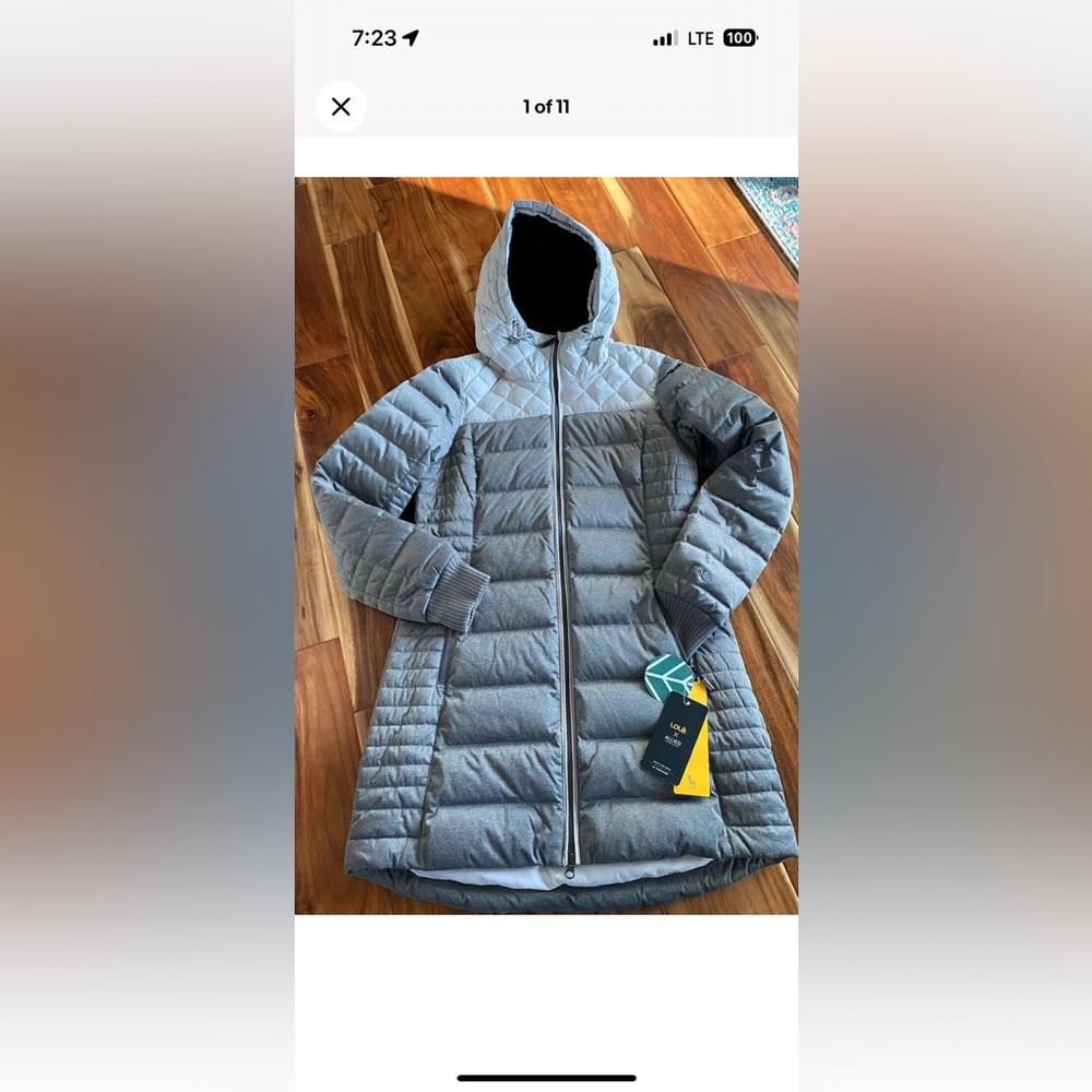 Lole NWT Faith Jacket Size M 480 fill